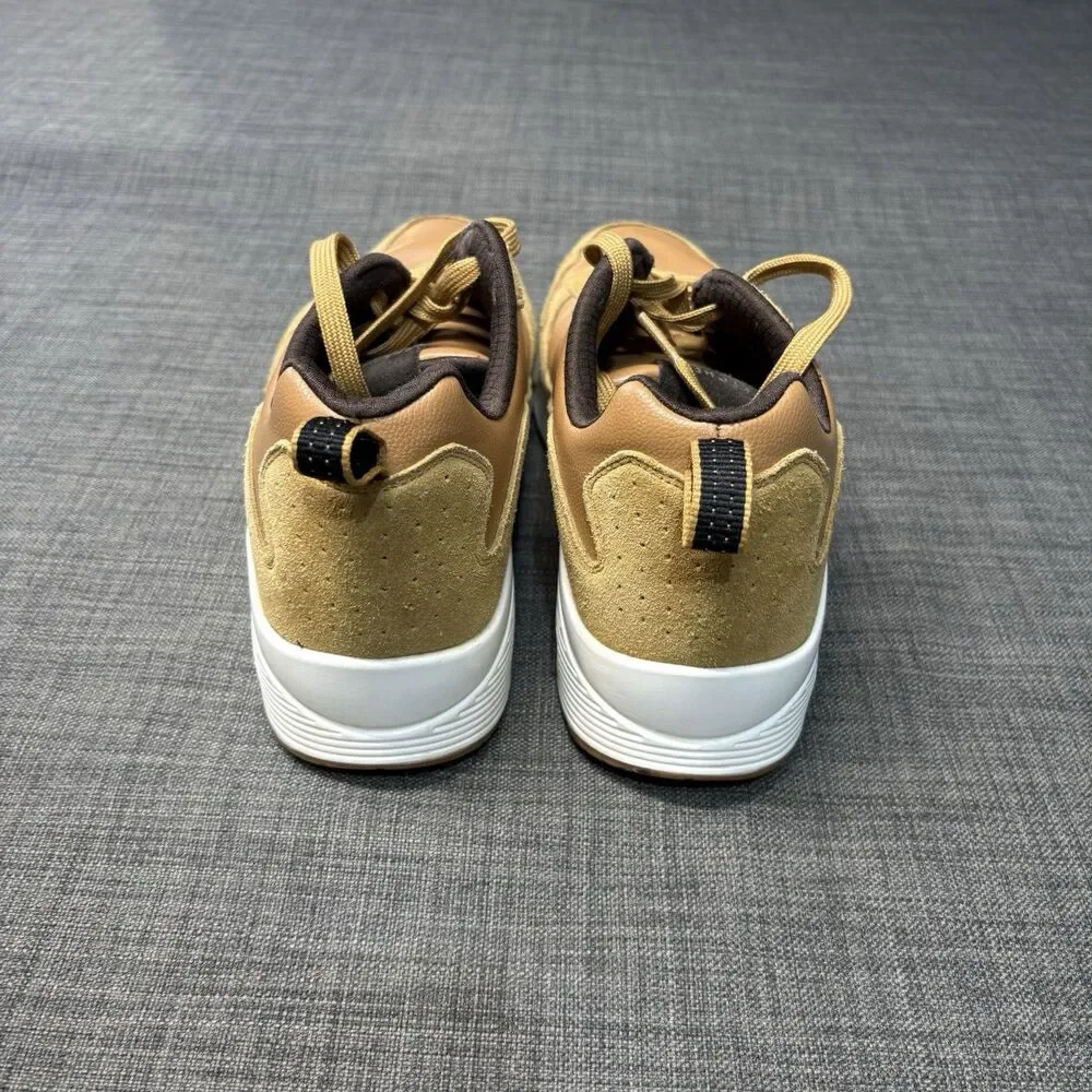 Skechers Men's Uno Stacre Whiskey Tan Suede Shoes Sneakers SN 52468 Size 12